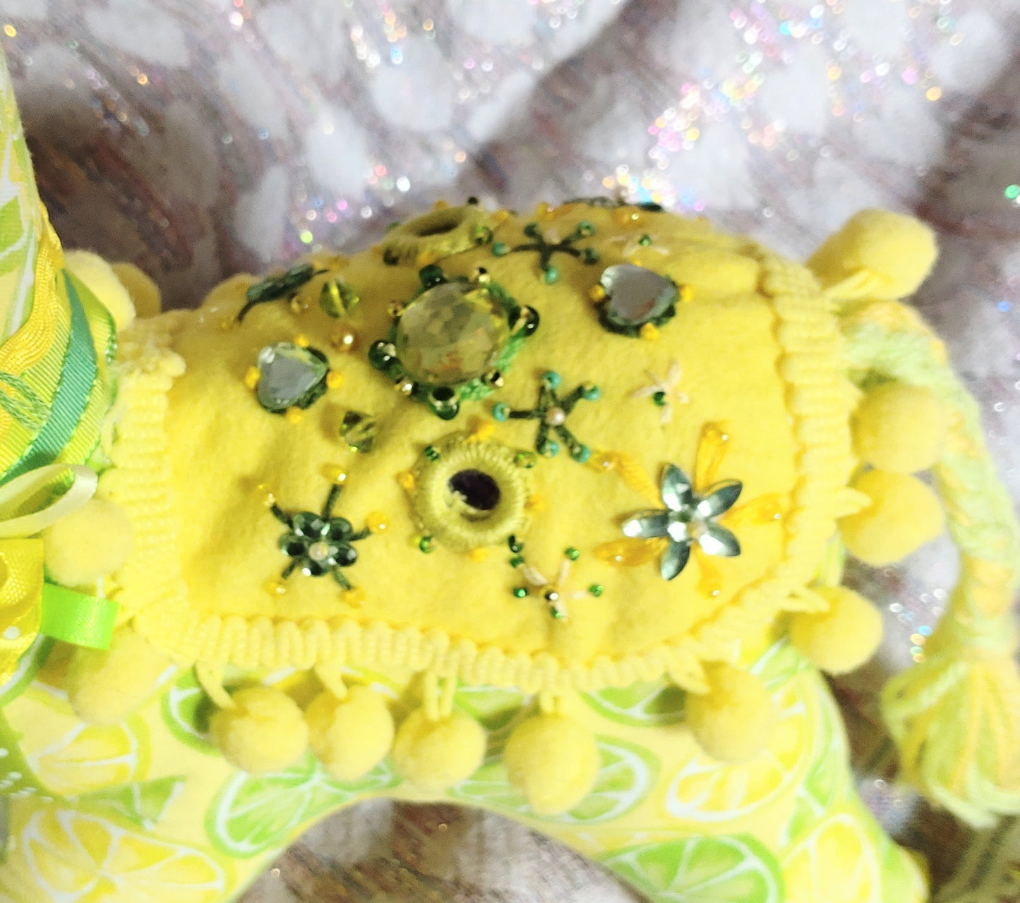 Patchwork Cat - LEMONS AND LIMES