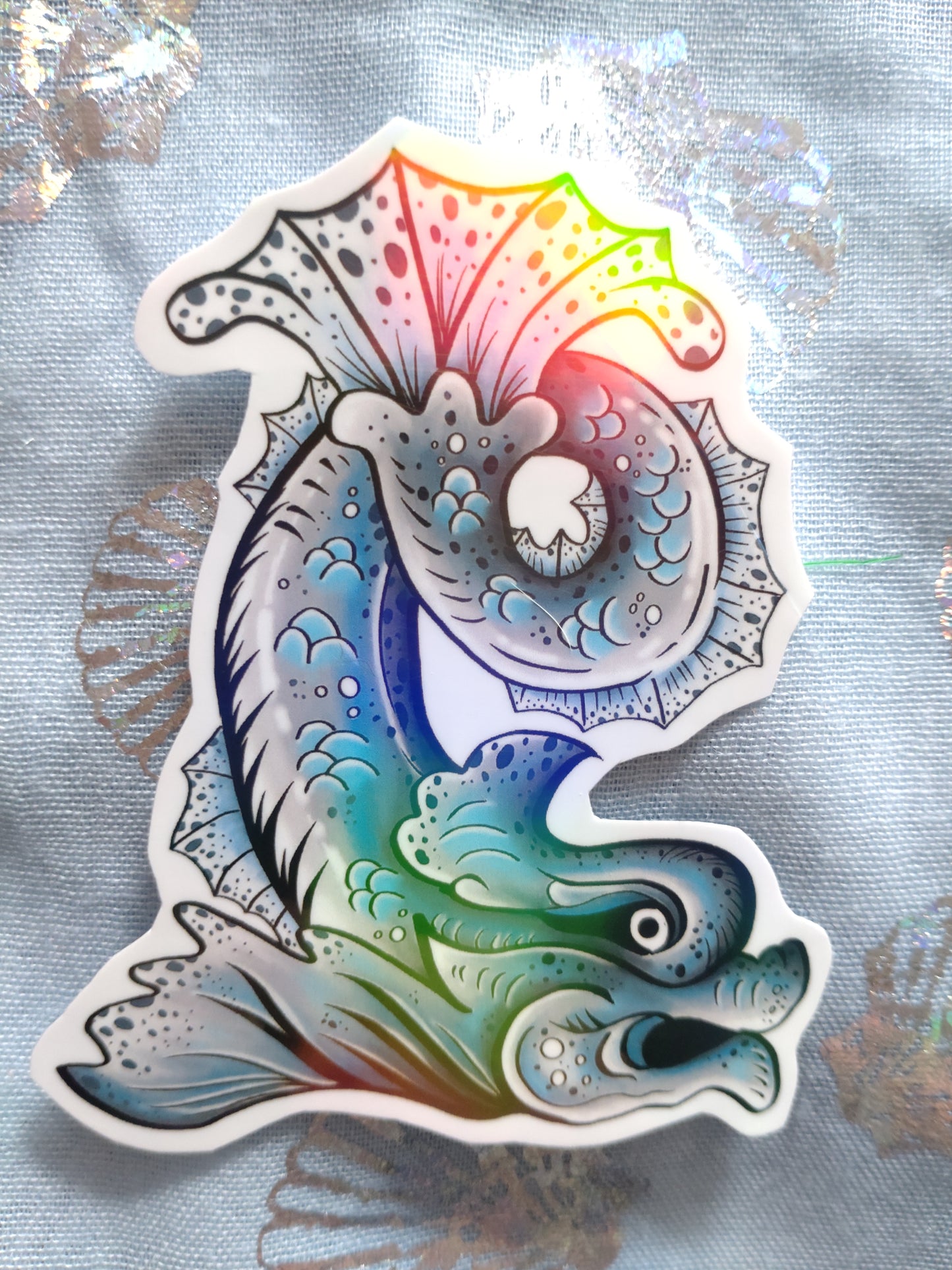 Something Fishy - MEDIEVAL GREY SPOT FISH