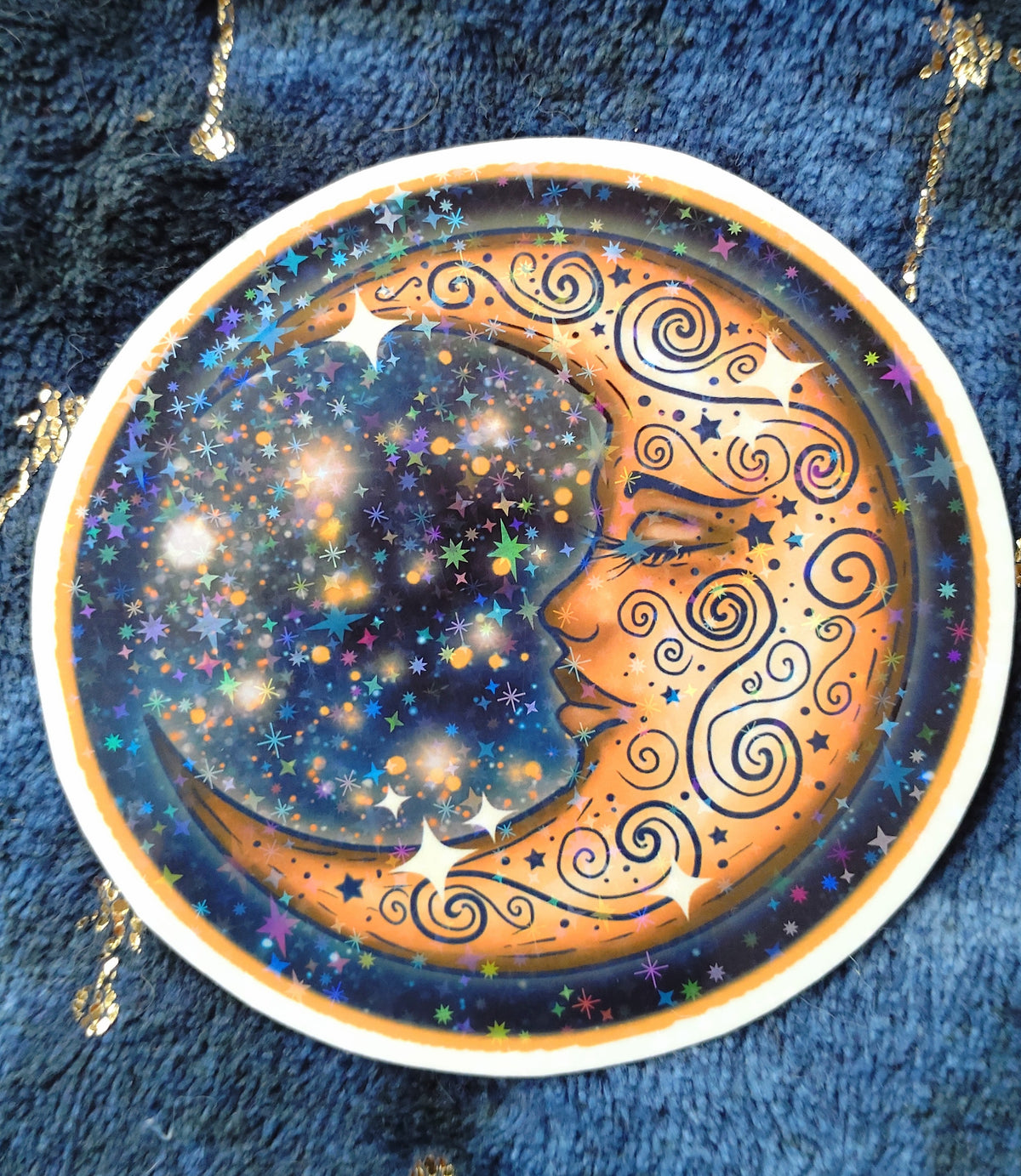 Celestial Moon Sticker #1
