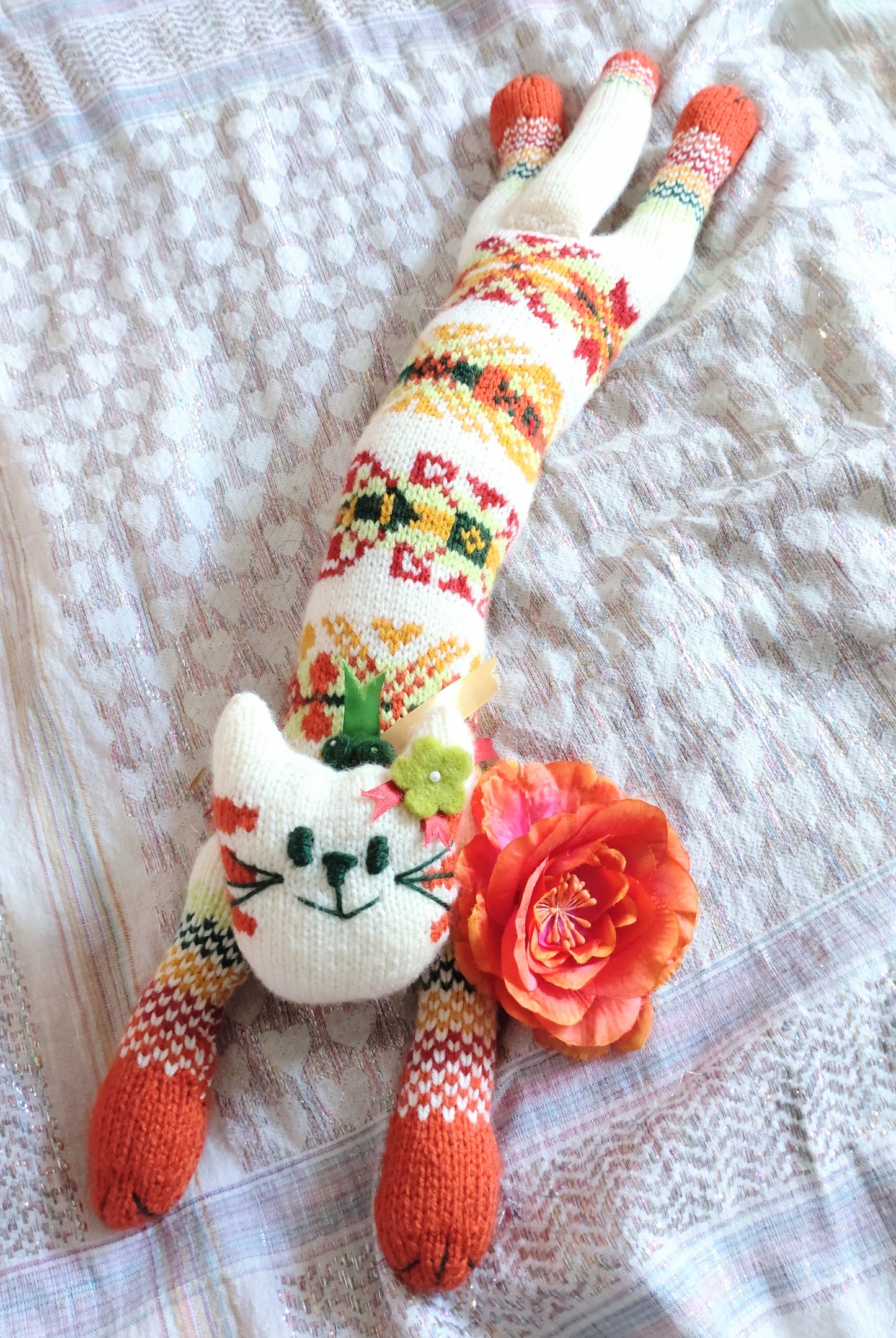 Original Design Fair Isle Feline - ABERDEEN