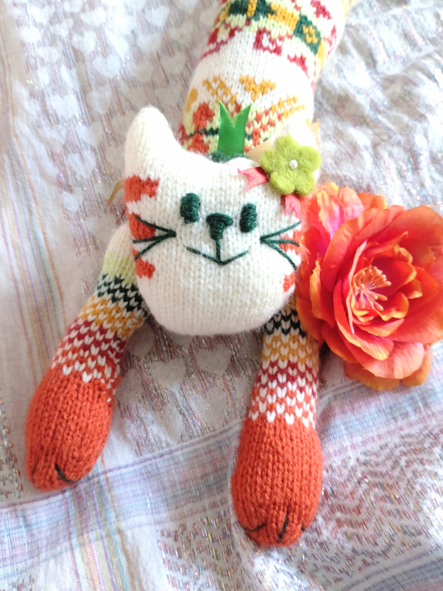 Original Design Fair Isle Feline - ABERDEEN