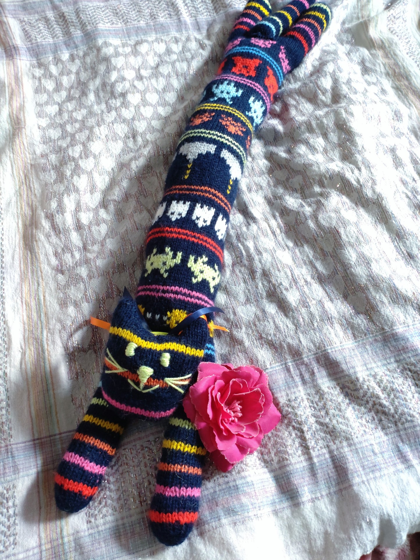 Original Design Fair Isle Feline - ATARI