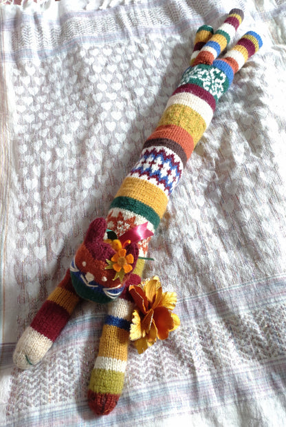 Original Design Fair Isle Feline - AUTUMNTIME