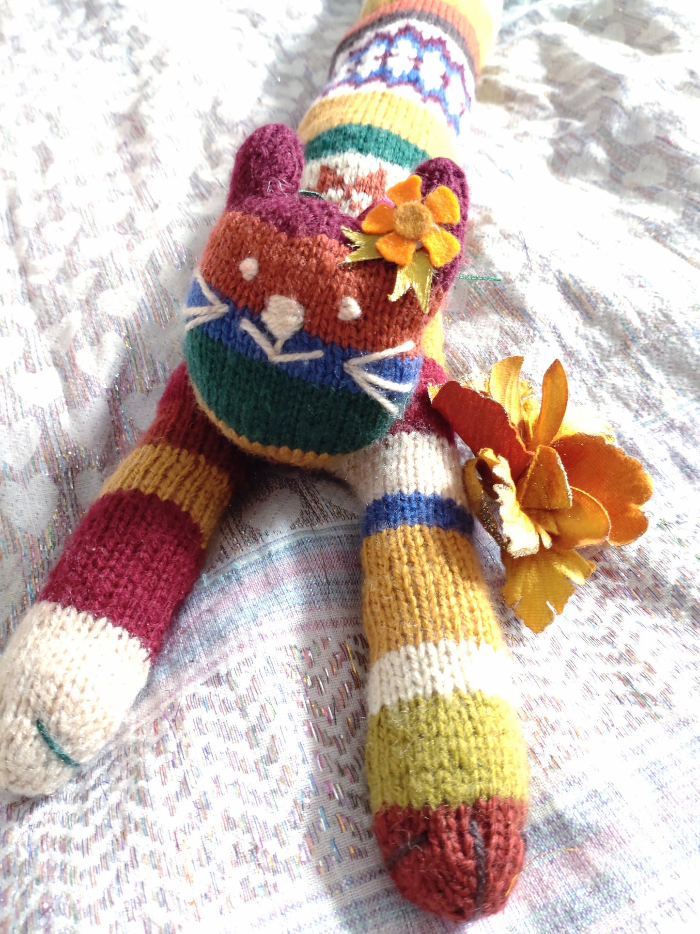 Original Design Fair Isle Feline - AUTUMNTIME