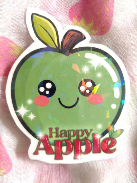 Cute Fruits - HAPPY APPLE