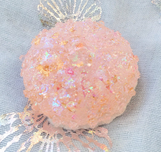 Fridge Magnet - PINK RESIN SEA URCHIN