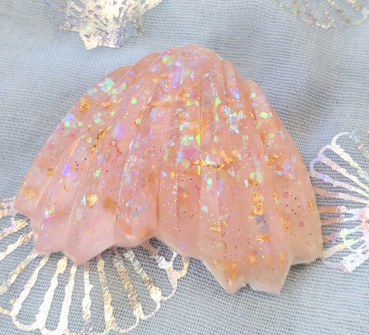 Fridge Magnet - PINK RESIN MERMAID TAIL