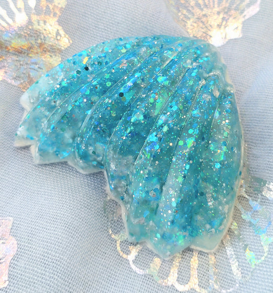 Fridge Magnet - BLUE RESIN MERMAID TAIL