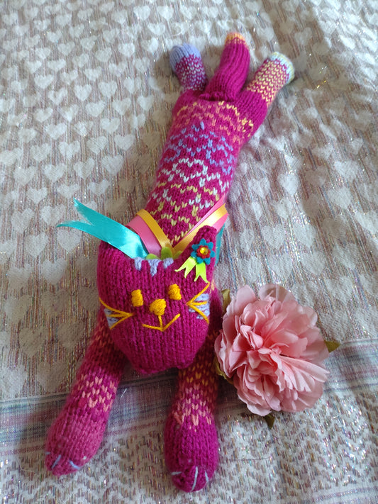Original Design Fair Isle Feline (small) - MIRANDA