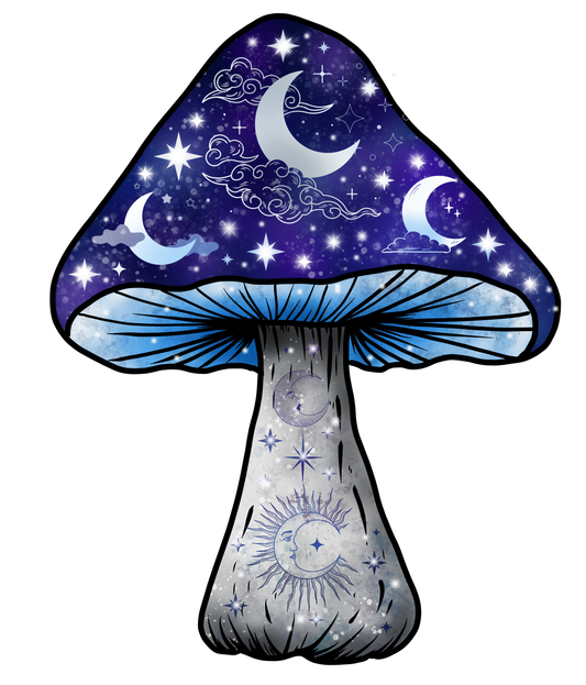 Mushroom Sticker - MOON MUSHROOM