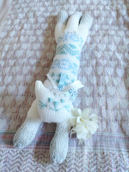 Original Design Fair Isle Feline (small) - WINTER
