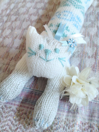 Original Design Fair Isle Feline (small) - WINTER
