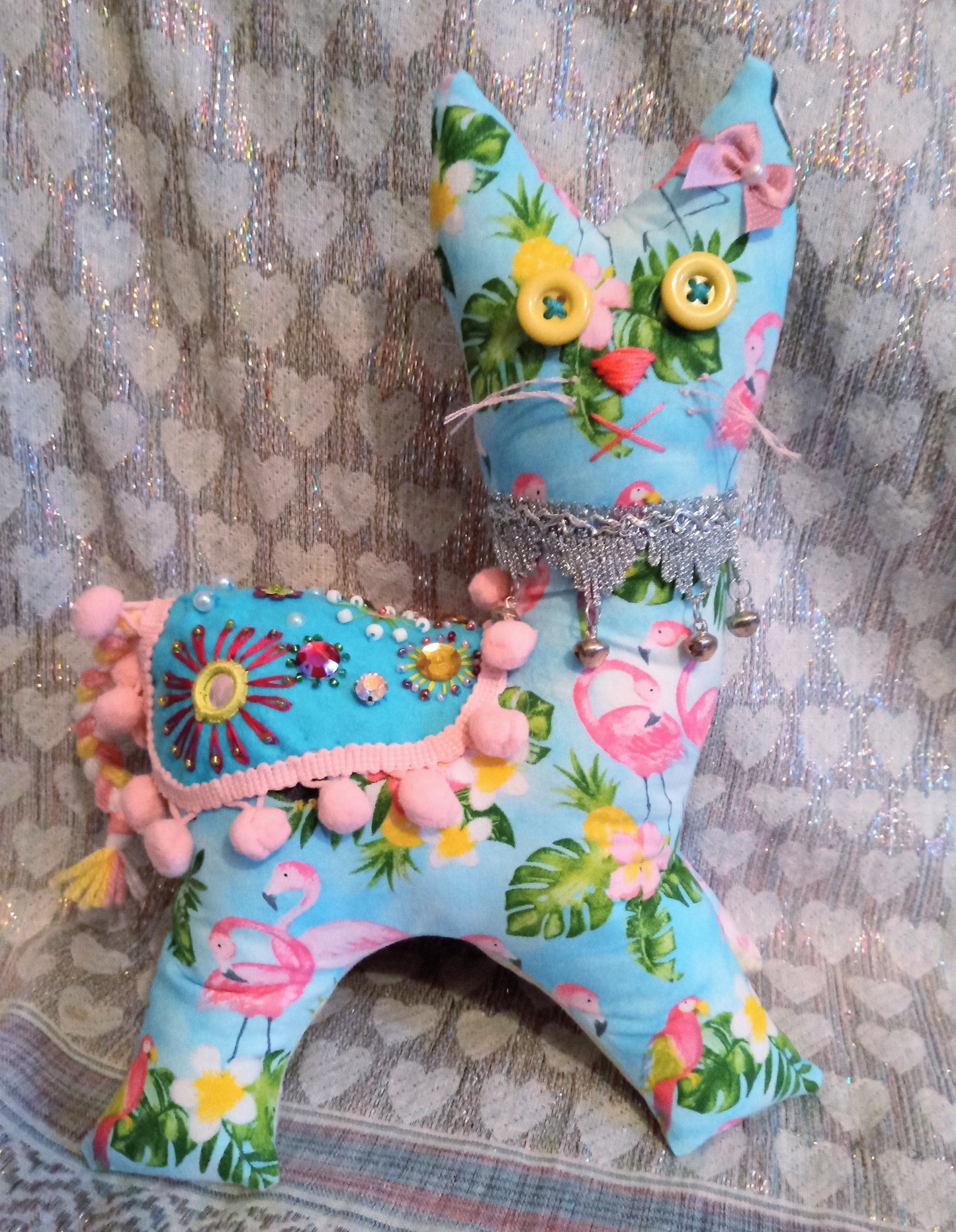 Patchwork Cat - TROPICAL