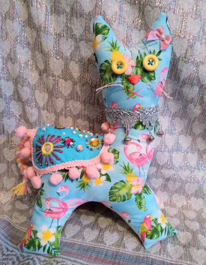 Patchwork Cat - TROPICAL